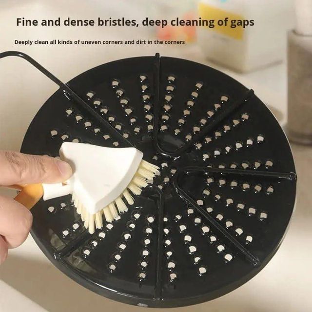 Foldable Triangular Gap Cleaning Brush (Pack of 2) ✨🧹