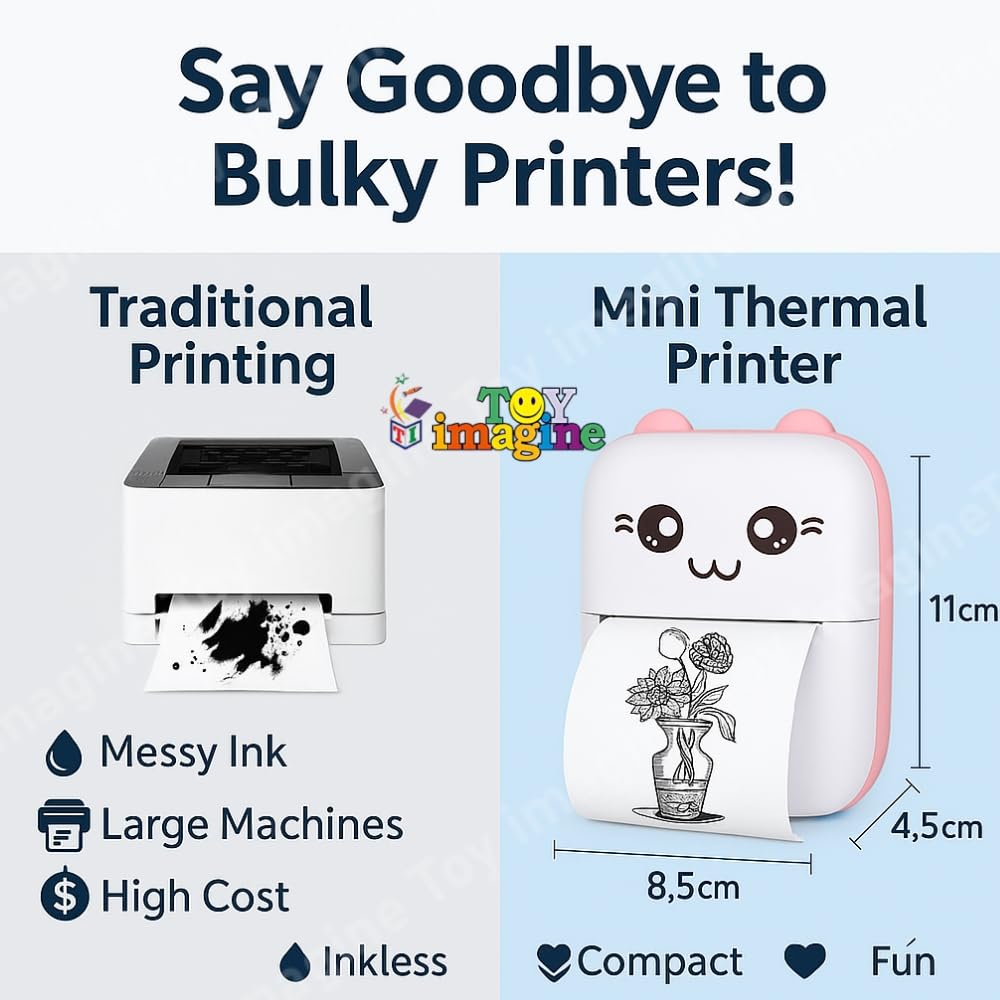 Mini Thermal Printer 🖨️✨
