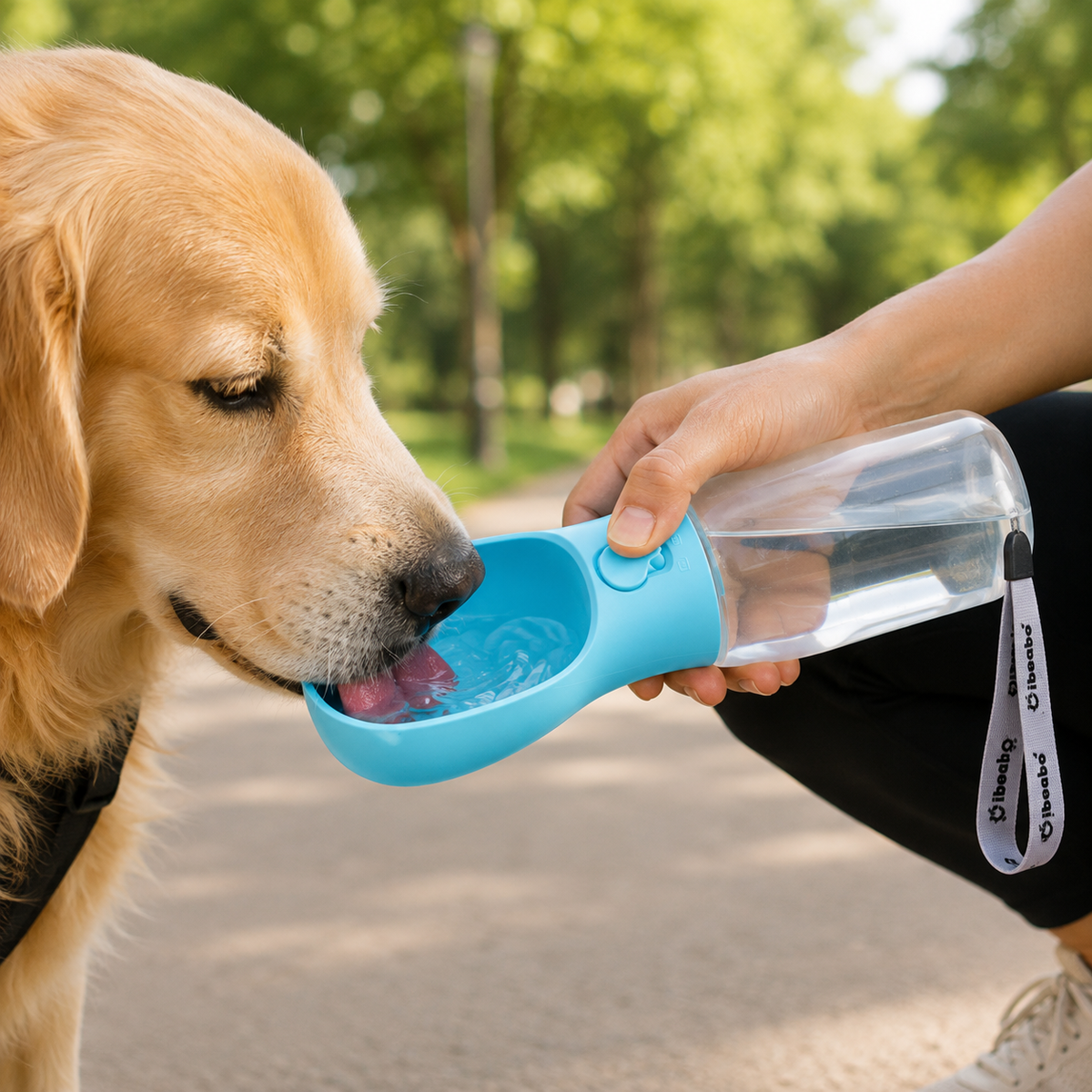 Pawora Roam | Portable Dog Water Bottle & Treat Holder