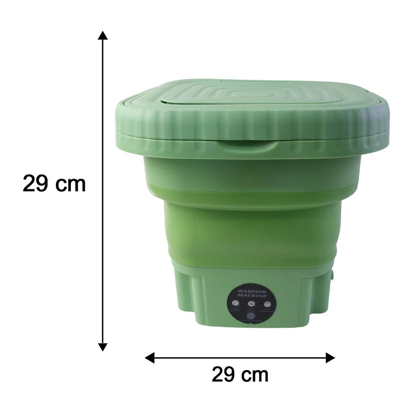 🧺 Portable Foldable Mini Washing Machine – Compact Laundry Solution