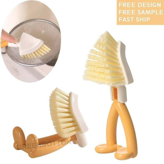 Foldable Triangular Gap Cleaning Brush (Pack of 2) ✨🧹